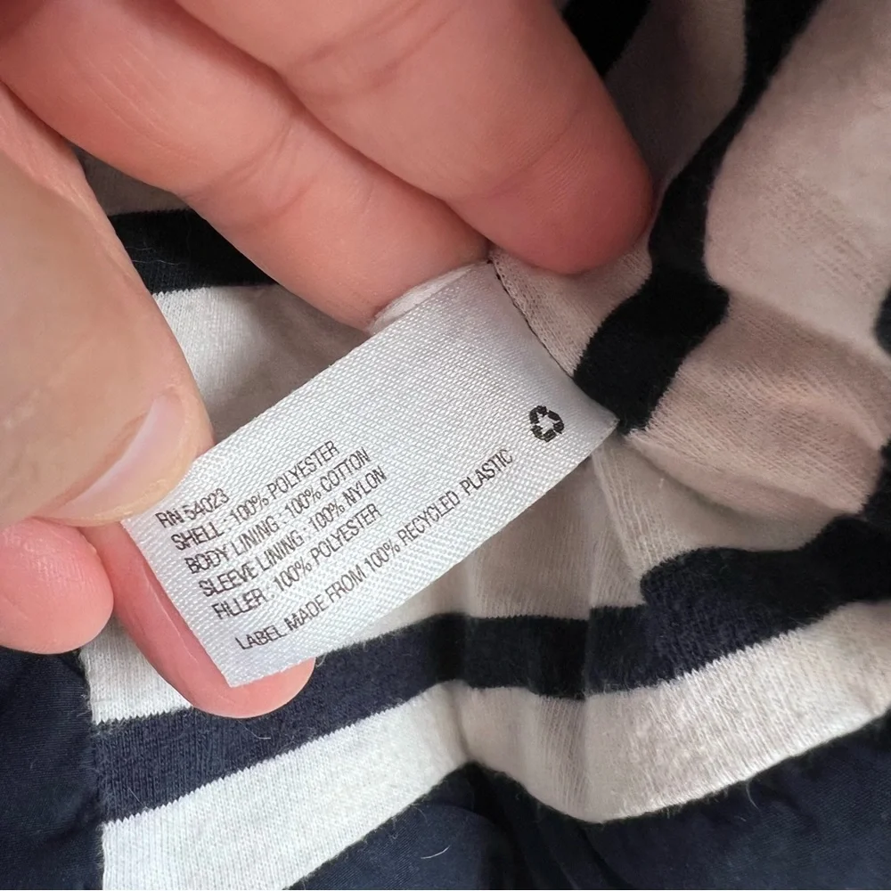 GAP Baby Blue Peacoat Puffer ColdControl With Hood Size 0-6‎ Months